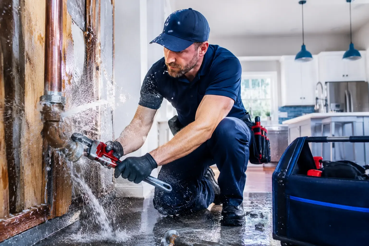 Local emergency pipe repair professionals in Marsteller, PA